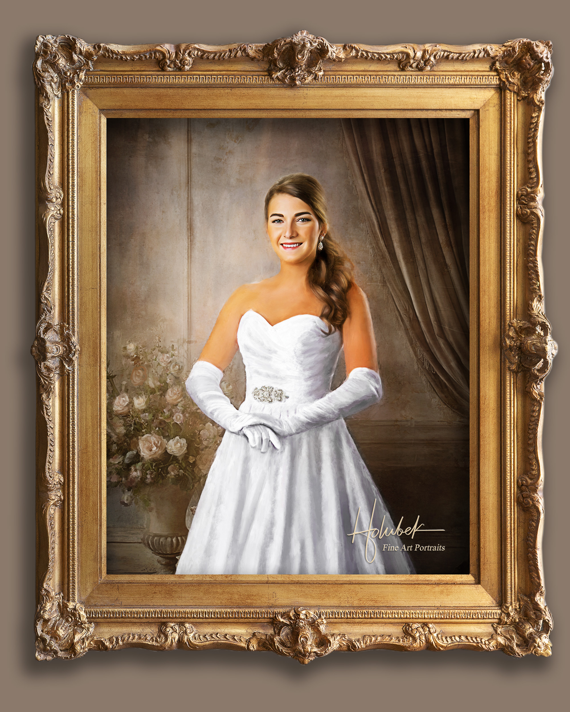 Traditional Debutante Portrait Photography