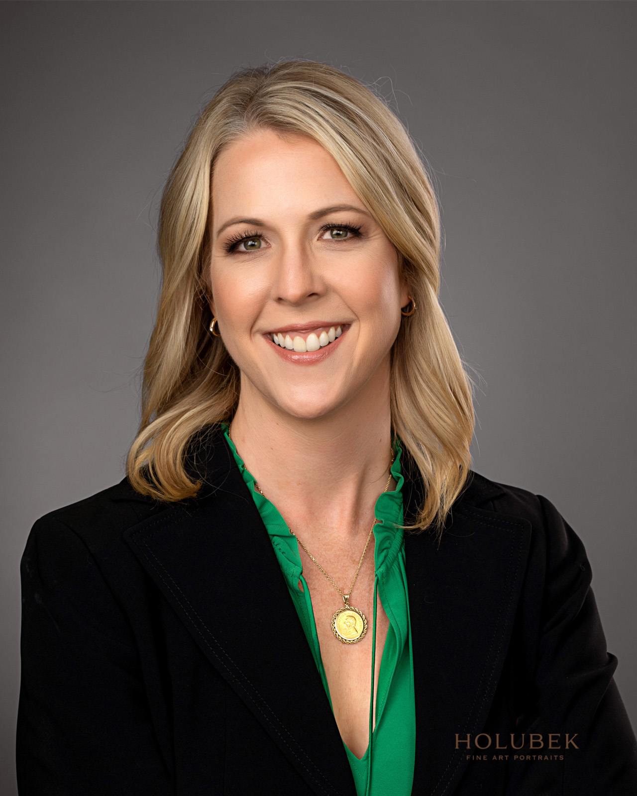 Professional headshot by Greenwood SC headshot photographer Holubek Fine Art Portraits